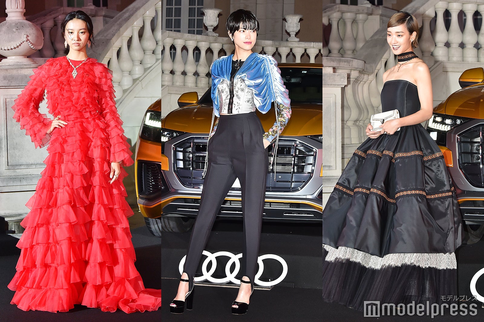 （左から）Koki,、森星、剛力彩芽（C）モデルプレス