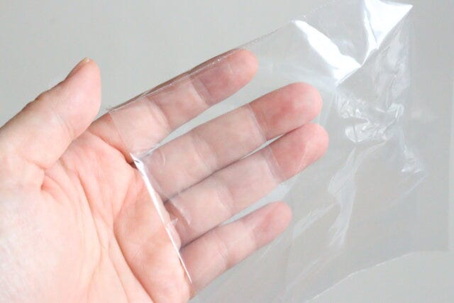 ダイソー サンドイッチバッグ(50枚) ダイソーの折り返しがあるサンドイッチバッグ(50枚)