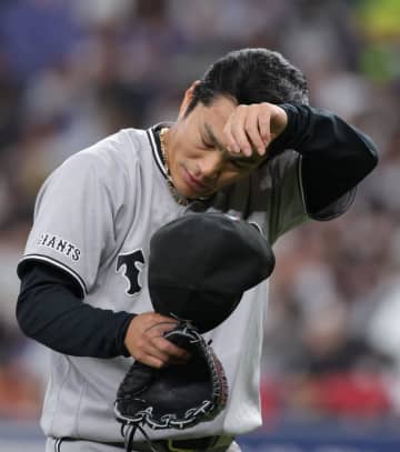 巨人・則本が反省 3回5安打4失点と打ち込まれ「点数の取られ方がいけない」