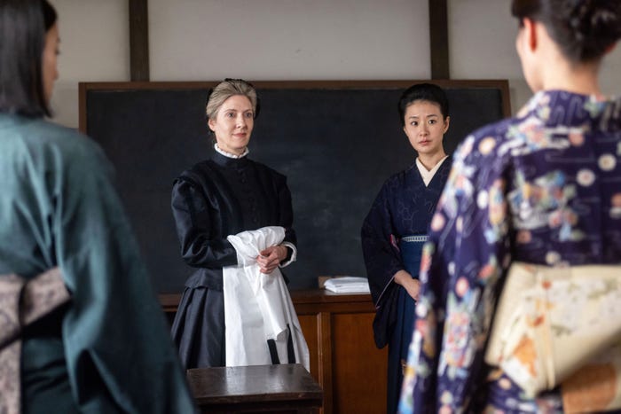 エマ・ハワード、玄里「風、薫る」第27話(C)NHK
