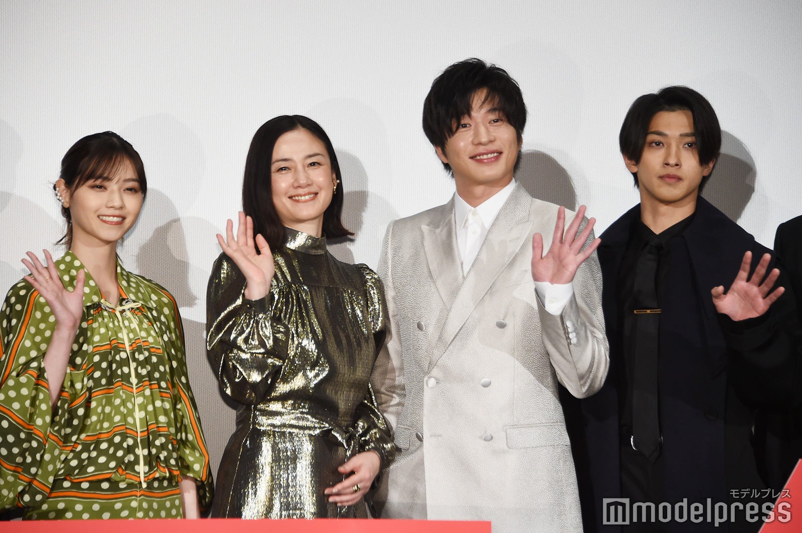 西野七瀬、原田知世、田中圭、横浜流星（C）モデルプレス
