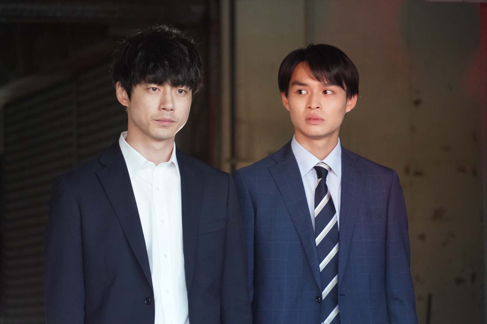 坂口健太郎、兵頭功海「CODE―願いの代償―」第2話より（C）読売テレビ・日本テレビ