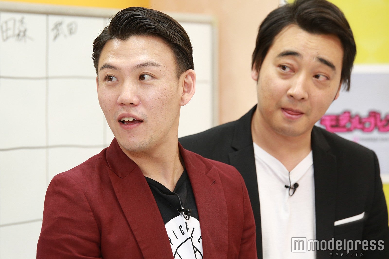 おたけ、斉藤慎二 （C）モデルプレス