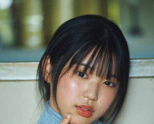 “レベチなJK”矢野ななか、ニットから色白美バストチラリ