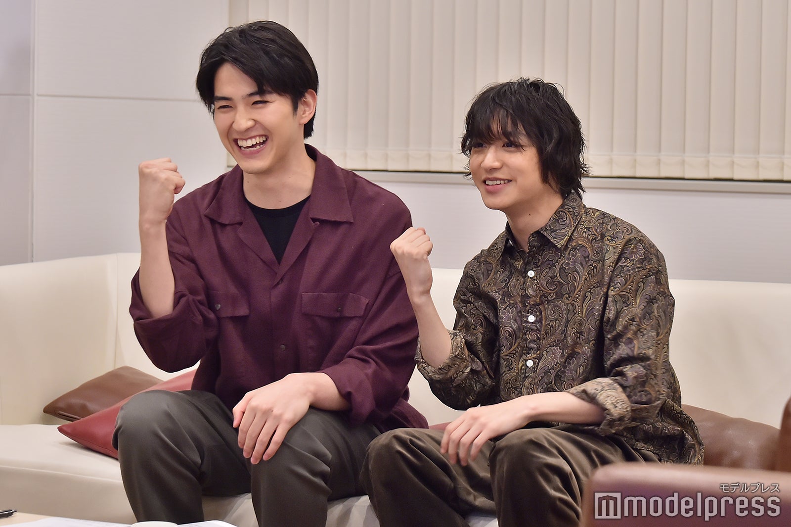 甲斐翔真、松岡広大（C）モデルプレス