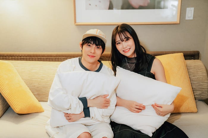 永田崇人、白間美瑠(C)AbemaTV, Inc.