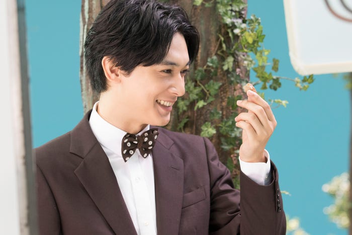 吉沢亮 新CMメイキング(提供写真)