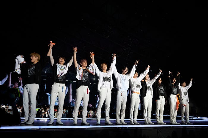 「2021 JO1 LIVE “OPEN THE DOOR”」(C)LAPONE ENTERTAINMENT