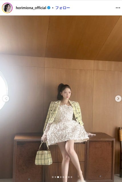 堀未央奈Instagramより