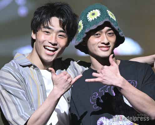 WATWING桑山隆太、ランウェイデビュー 八村倫太郎と肩組み【TGC香川2025】