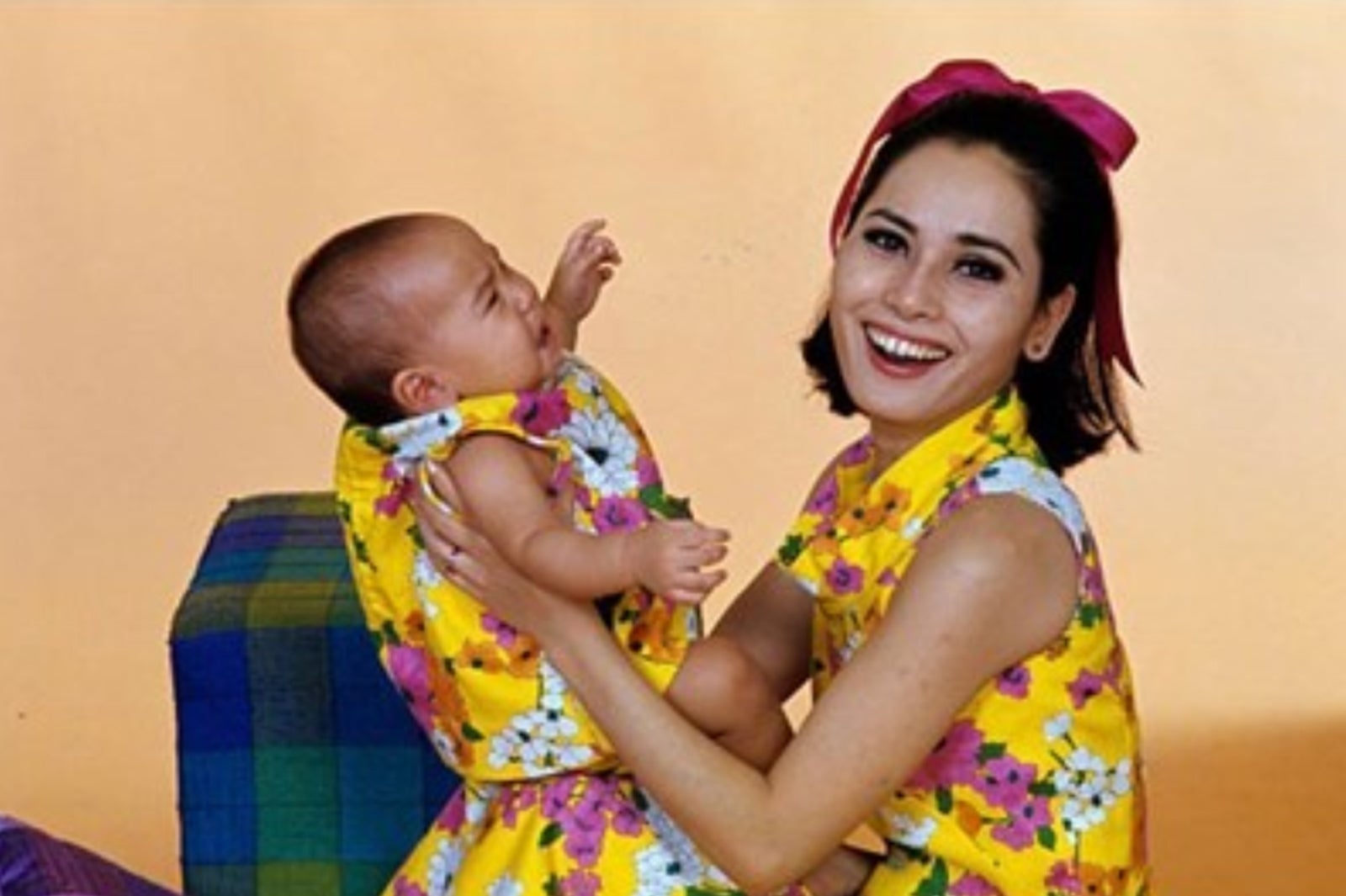 約50年前のデヴィ夫人／デヴィ夫人オフィシャルブログ（Ameba）より