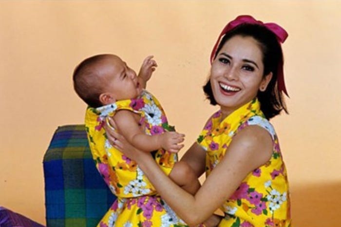 約50年前のデヴィ夫人/デヴィ夫人オフィシャルブログ(Ameba)より