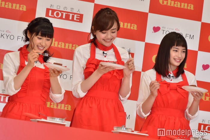 土屋太鳳、松井愛莉、広瀬すず(C)モデルプレス