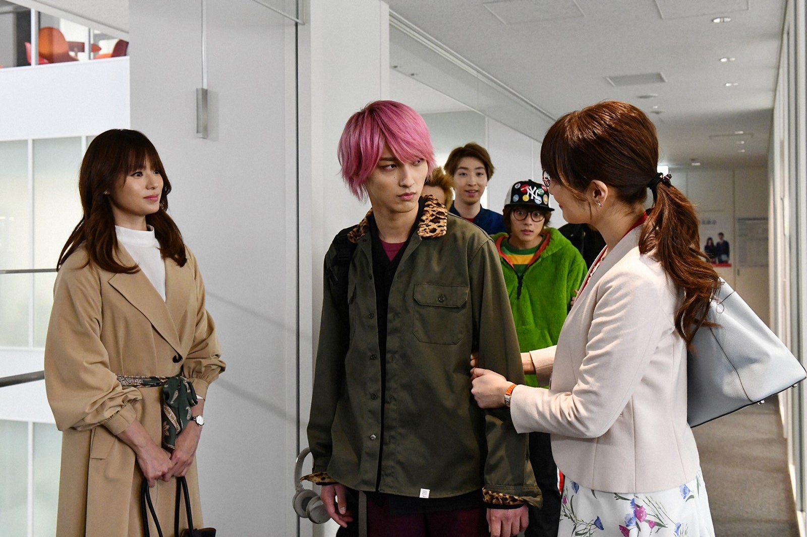 深田恭子、横浜流星、高梨臨／「初めて恋をした日に読む話」第7話より（C）TBS