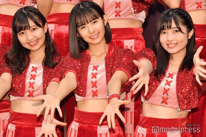 島倉りか、山﨑夢羽、西田汐里(C)モデルプレス