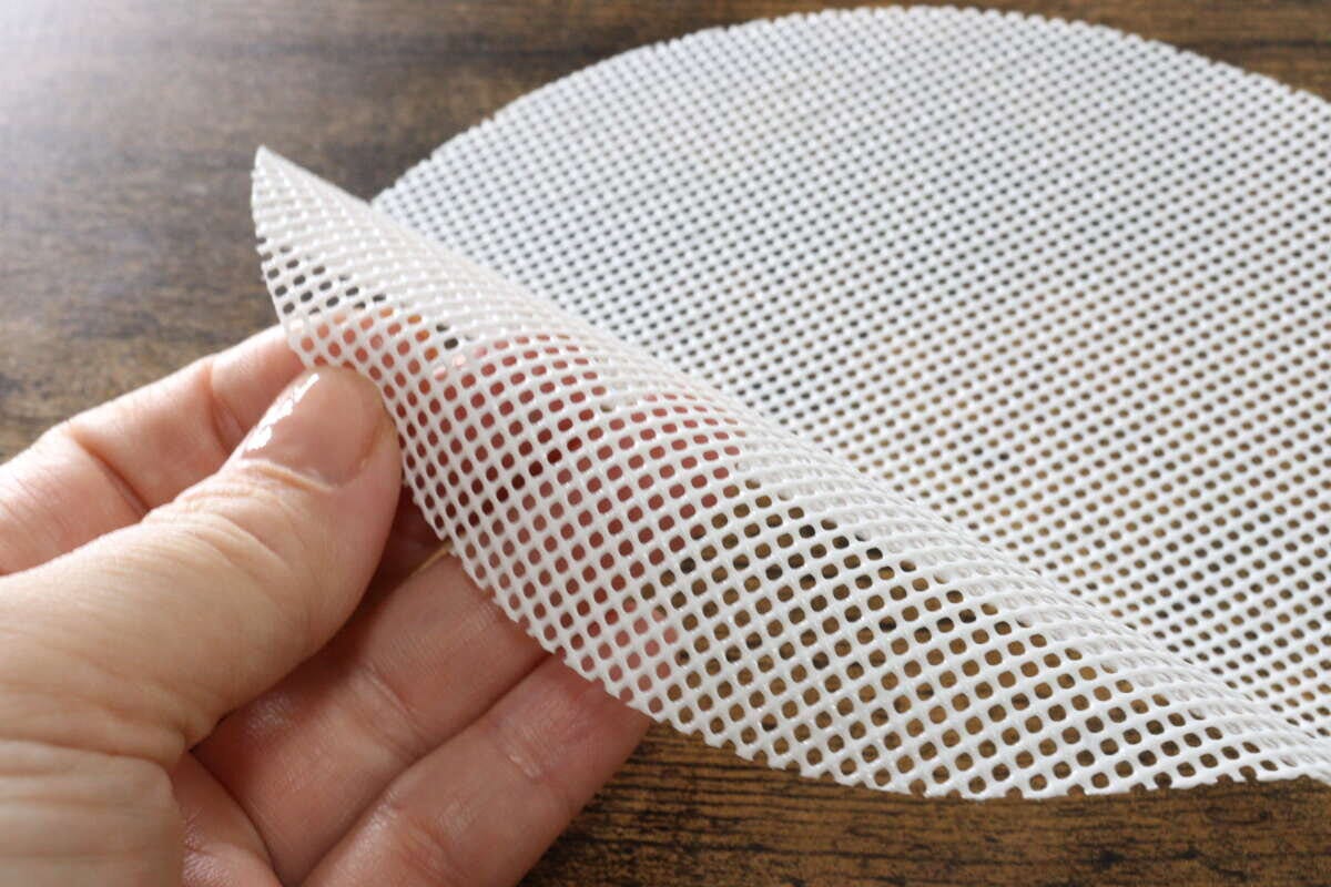 スリーコインズの繰り返し使えるせいろ用蒸しシート10枚入りWH