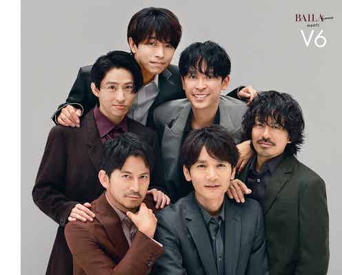 V6、家族写真のような裏表紙公開「トニセンって最高」「カミセンって最高」と思った瞬間とは