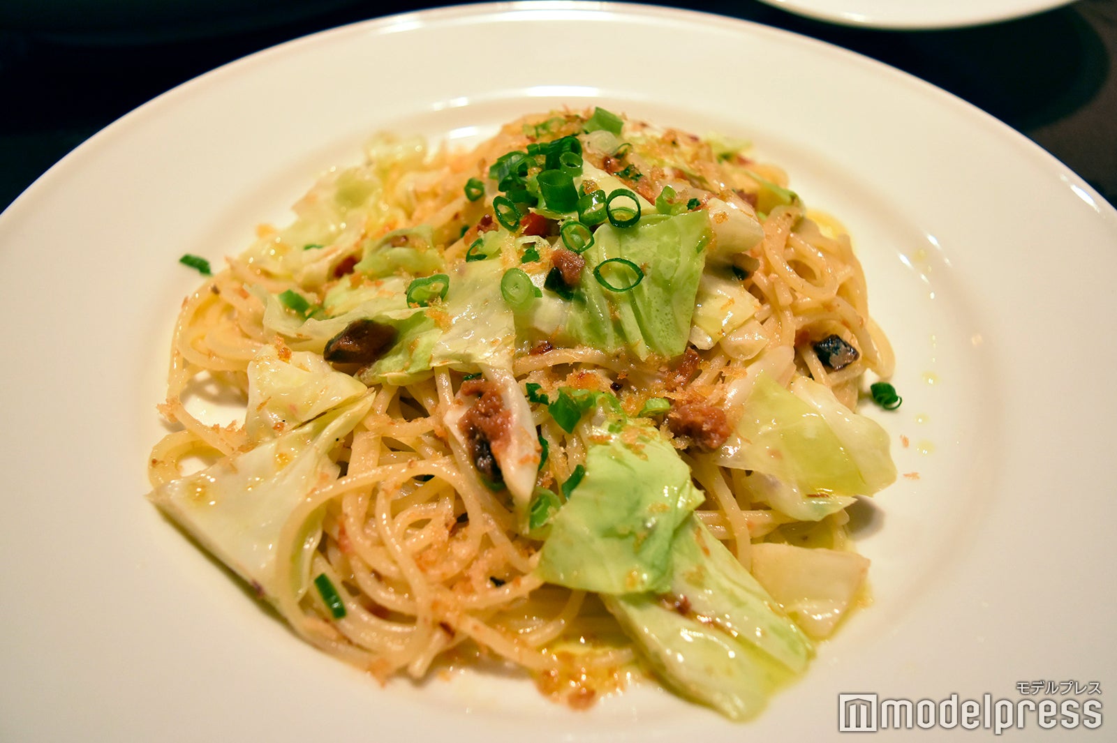 へしこ鯖とキャベツペペロンチーノスパゲティ1350円(税込)（C）モデルプレス