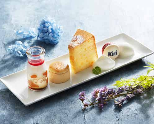 「kiri cafe」通算4万人超来店のキリクリームチーズ限定カフェ、初の名古屋進出