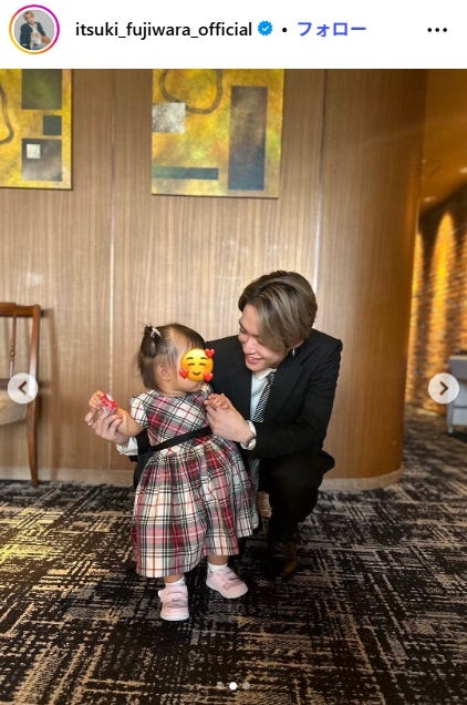 藤原樹Instagramより