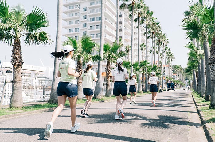 『TOKYO GIRLS RUN ~Season2019-2020~』8月公式練習会の様子(提供写真)