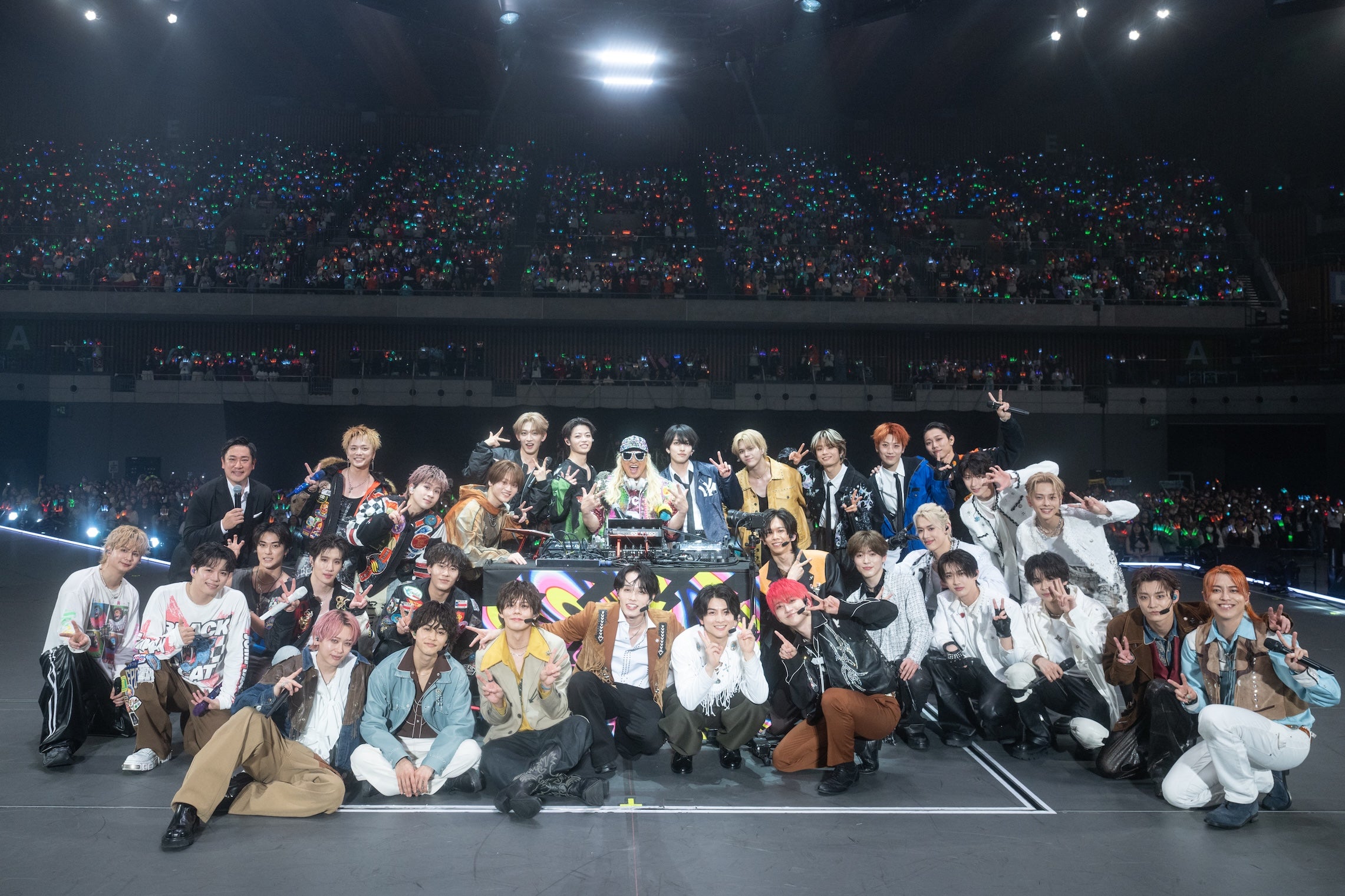 「VS.超特急」出演者集合写真（C）NTV