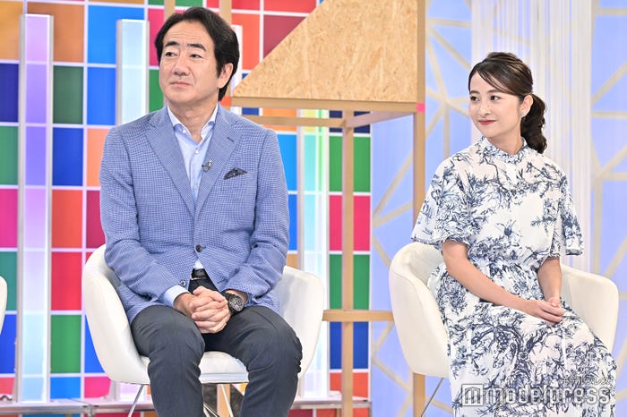 山口豊アナ、日比麻音子アナ(C)モデルプレス