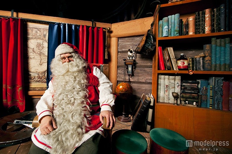 ラップランド地方のサンタクロース村では、世界で唯一のサンタクロースに出会える／画像提供：フィンランド政府観光局