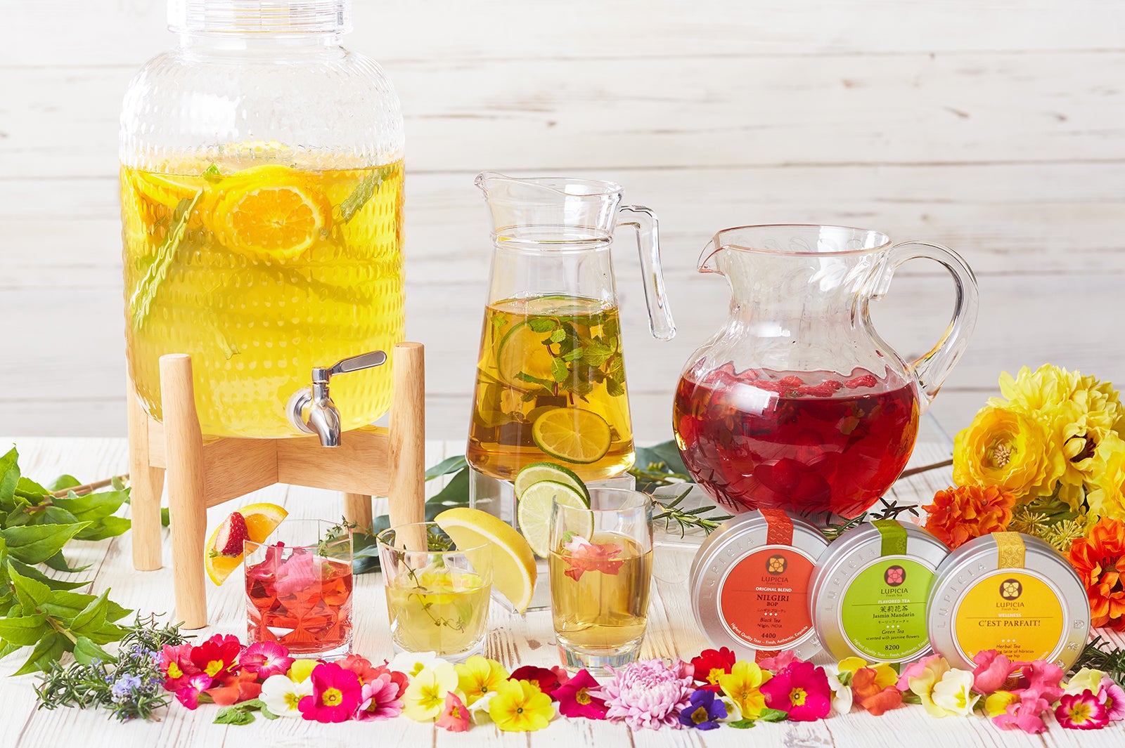 アリスのフラワーティーパーティー ～ティースイーツコレクション～／画像提供：ホテル インターコンチネンタル 東京ベイ