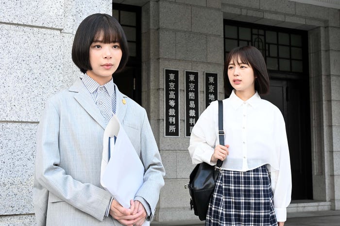 趣里、なえなの「モンスター」第2話(C)カンテレ