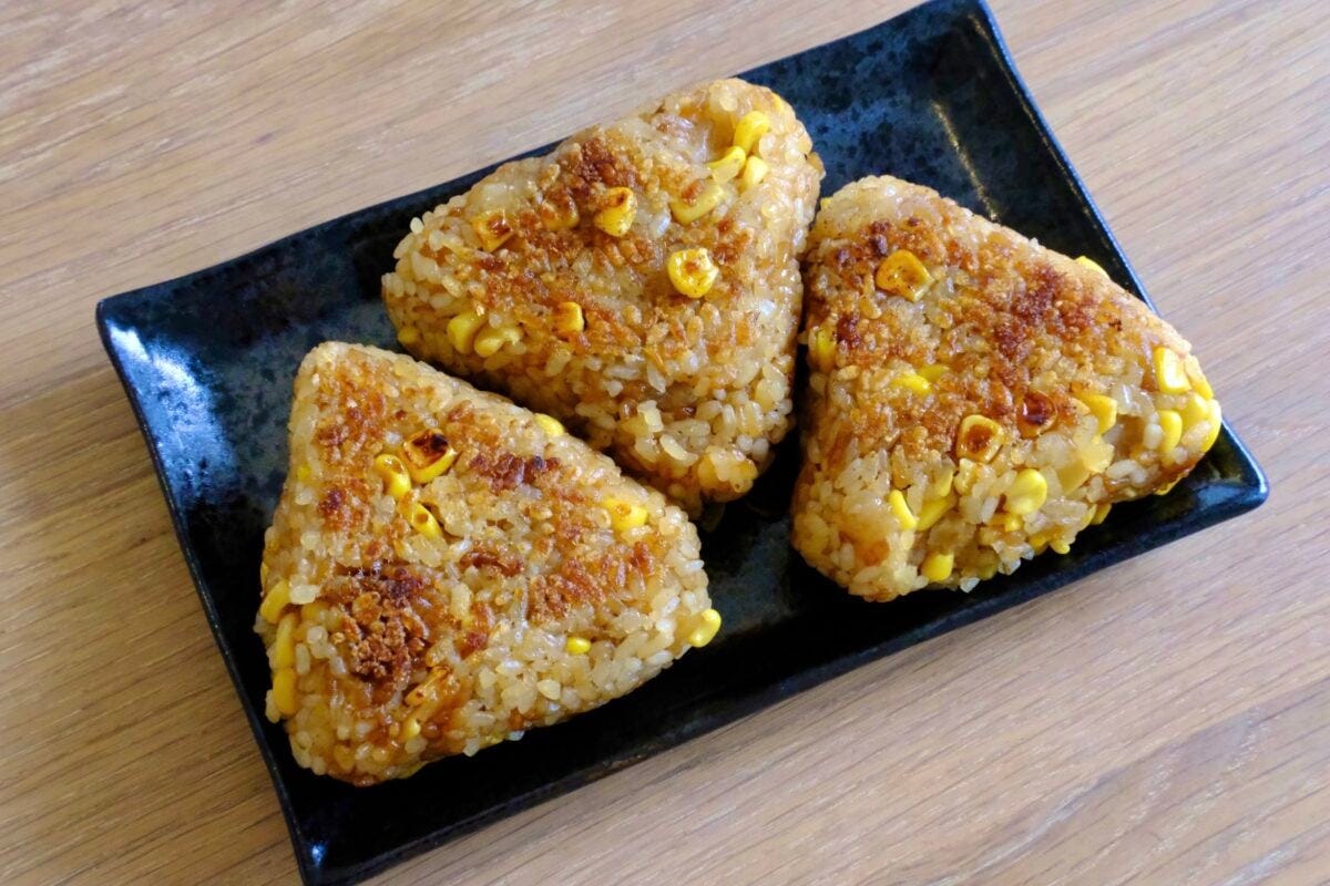 JA全農 焼きとうもろこしのバター醤油おにぎり