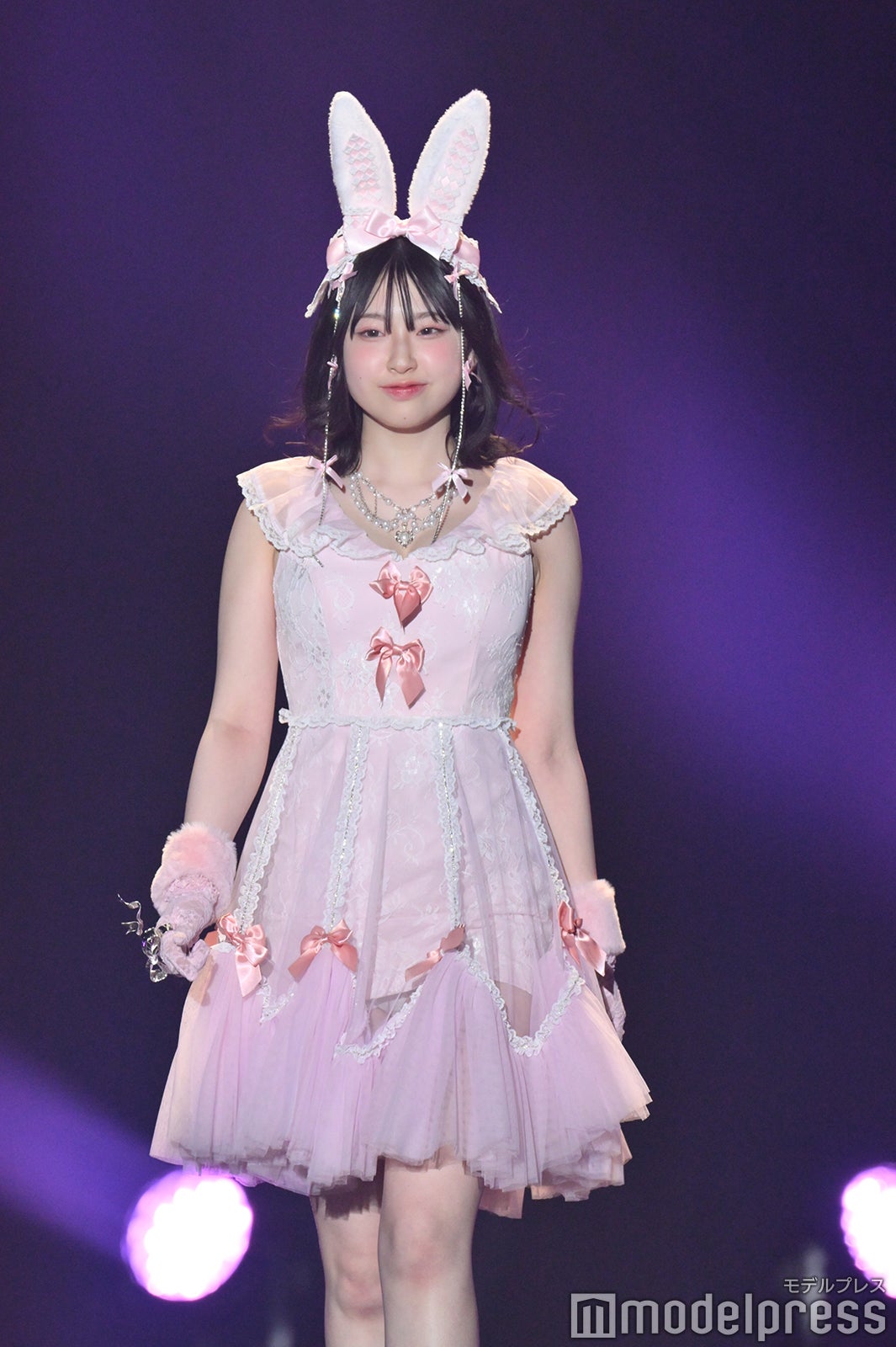 ぱるたん”桜庭遥花、初ランウェイで可愛さ全開 今後の活動に意欲