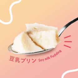 +50円で豆乳プリンのトッピングが可能に／画像提供：ポトマック