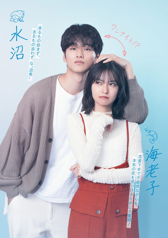 中川大輔、田辺桃子/カップルビジュアル(C)中京テレビ