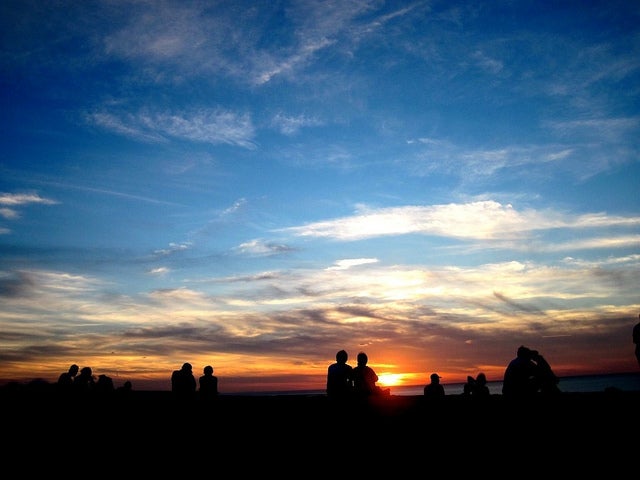 鳥取砂丘の夕暮れ／Tottori sand dunes by Stephen Wheeler