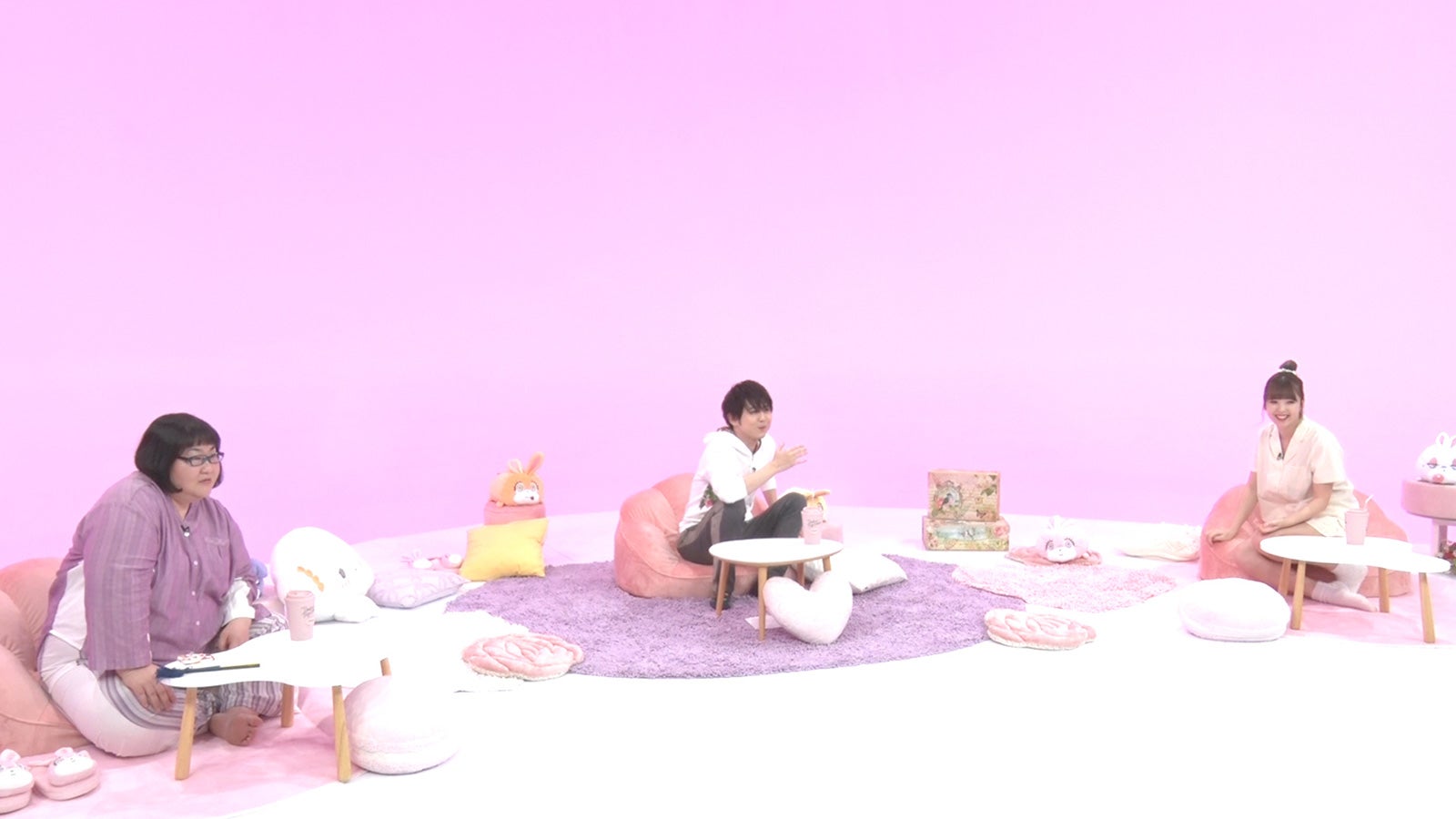 安藤なつ、梶裕貴、藤田ニコル（提供写真）