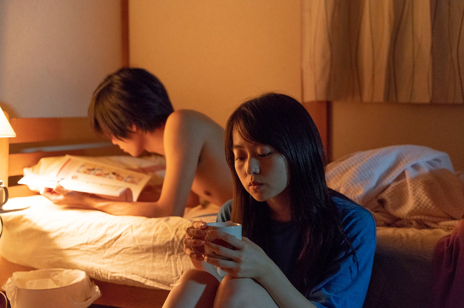 志尊淳、伊藤万理華（C）2019「潤一」製作委員会