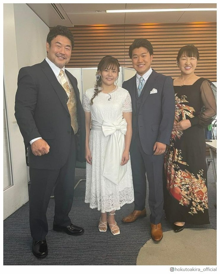 佐々木健介・北斗晶夫妻の長男・佐々木健之介、プロポーズ秘話明かす 妻・門倉凛にキスマイ藤ヶ谷太輔がサプライズも