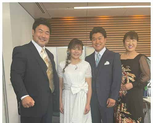 佐々木健介・北斗晶夫妻の長男・佐々木健之介、プロポーズ秘話明かす 妻・門倉凛にキスマイ藤ヶ谷太輔がサプライズも
