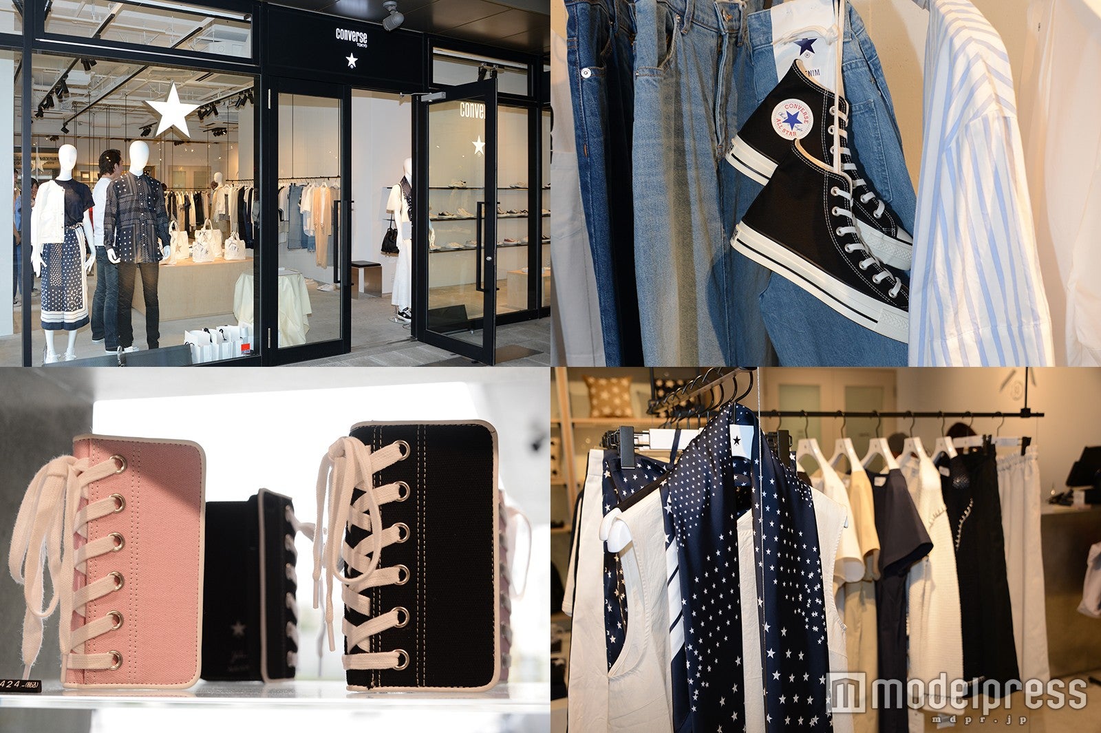 「コンバース」はシューズだけじゃない！“スター”が光るアパレルアイテムに注目＜「コンバース トウキョウ 代官山」内覧会レポート＞（C）モデルプレス