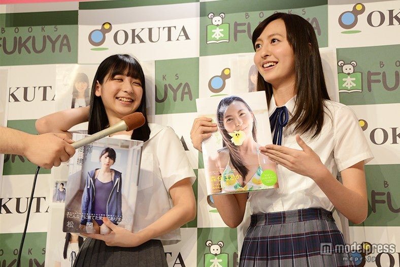 松岡菜摘（左）、森保まどか