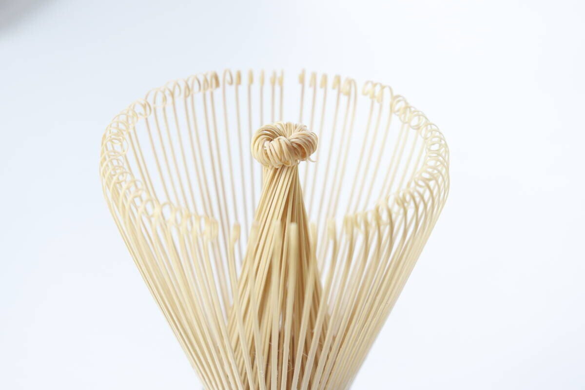 ダイソー　茶せん八十本立て　作り
