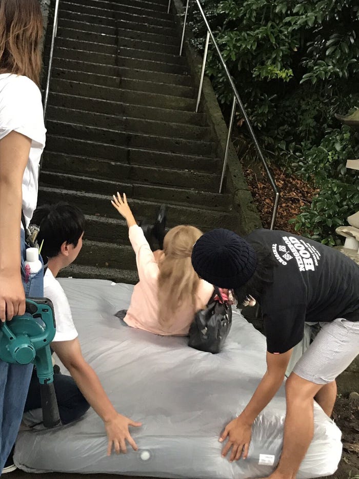 なちょす/メイキングカット(提供写真)