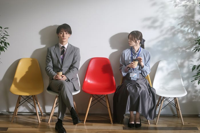 川島如恵留、紺野彩夏「キスでふさいで、バレないで。」第4話(C)「キスでふさいで、バレないで。」製作委員会