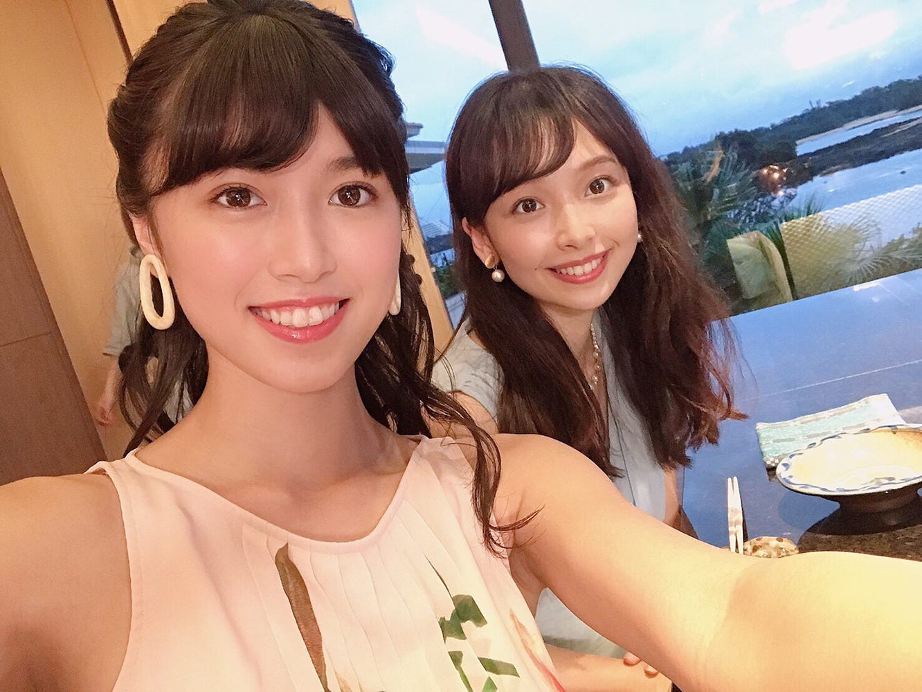 華村あすか&北向珠夕、沖縄2人旅へ 話題の高級リゾートでアクティビティ満喫