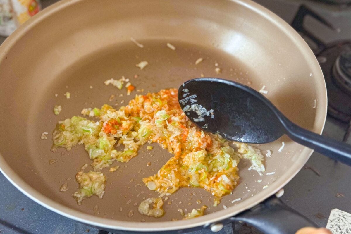 ほうれん草と厚揚げの中華炒め