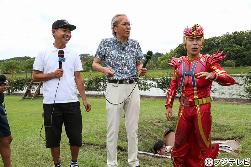 左から：木梨憲武、石橋貴明、岡村隆史（Ｃ）フジテレビ