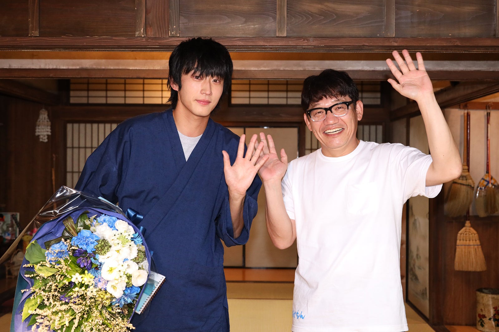 杉野遥亮、飯尾和樹（C）フジテレビ