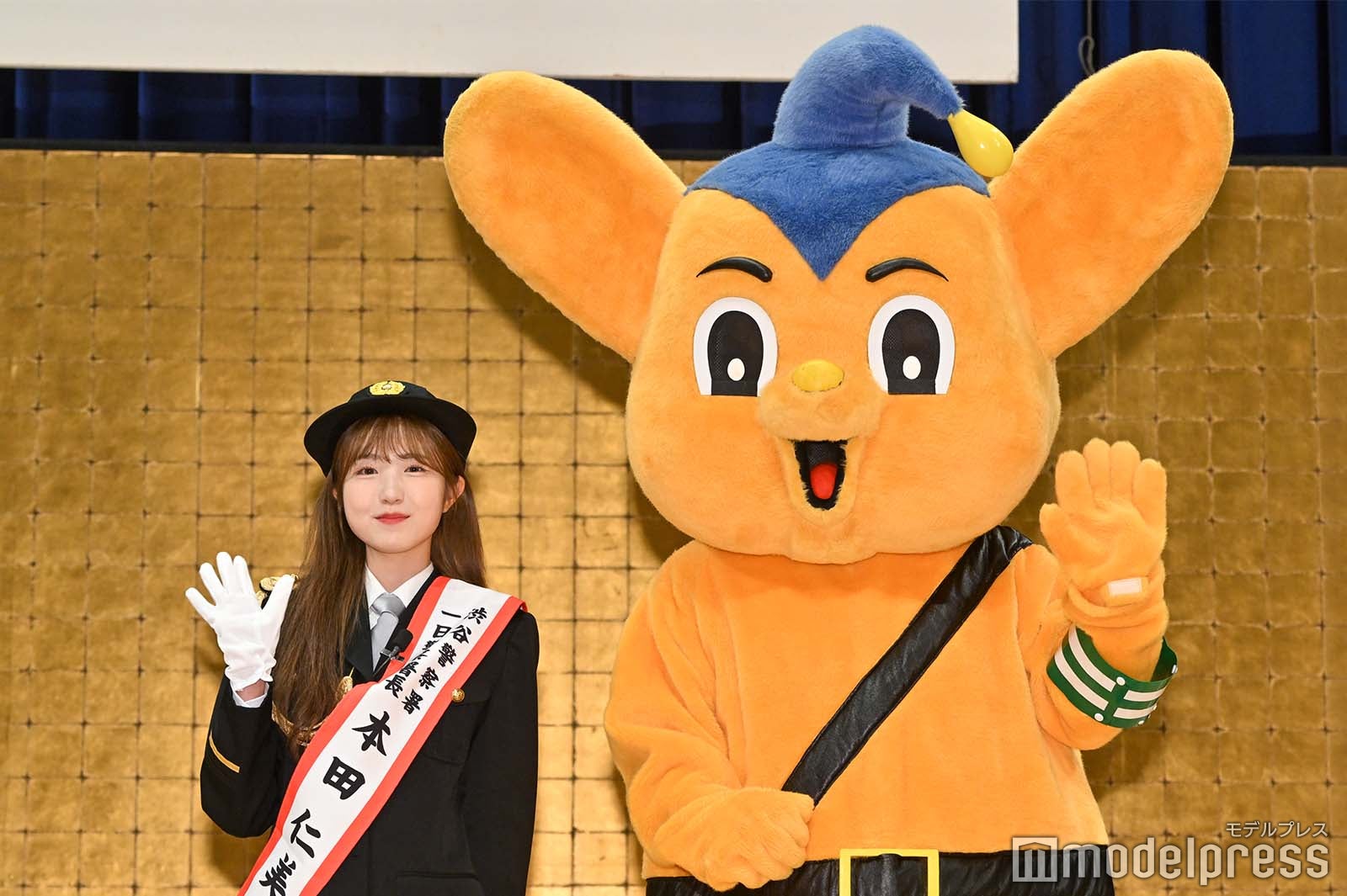 本田仁美、ピーポくん（C）モデルプレス