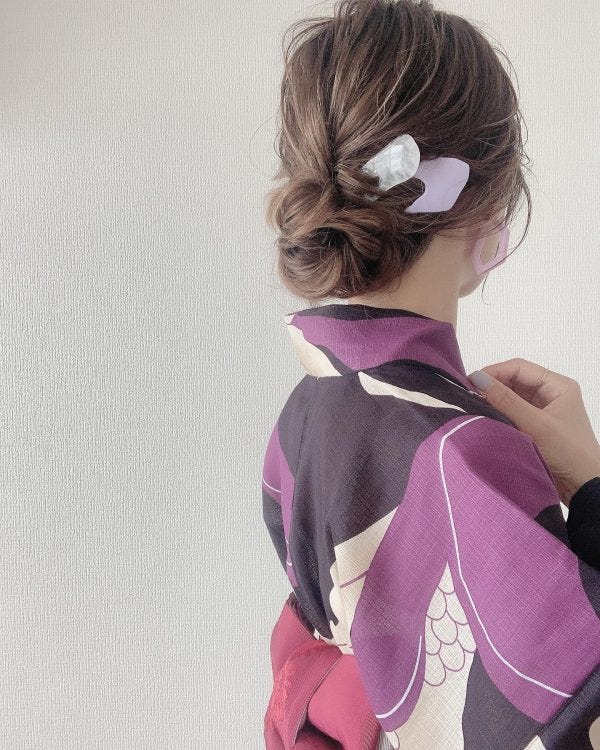 和服ヘアアレンジ 自分で簡単にできるママの髪型12選 モデルプレス
